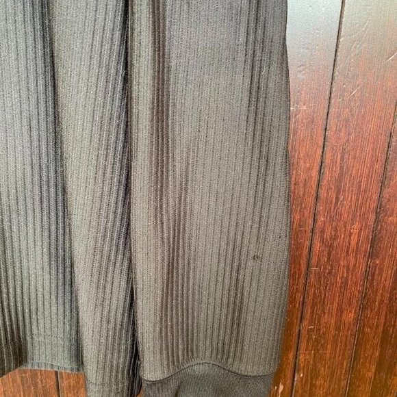 Haggar Men's Long Sleeve Polo Shirt Stretch 1/4 Zip Pullover Black XXL - Picture 5 of 8